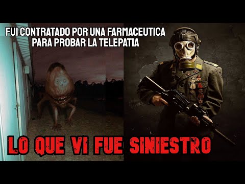 Fui Reclutado Por Una Corporacion Farmaceutica Para Probar La Telepatia, Fue Aterrador | Creepypasta