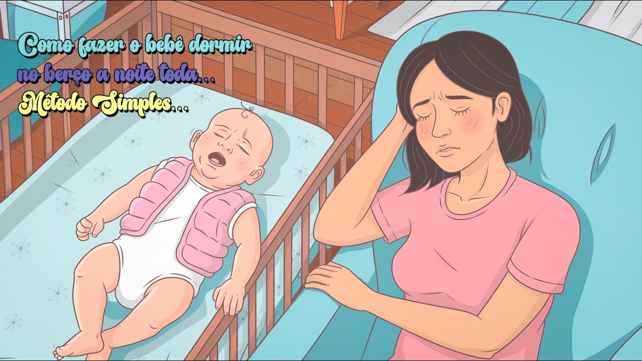 Como Fazer o Bebê Dormir a Noite Toda! [Método Comprovado] Pediatra Dr. Paulo Telles