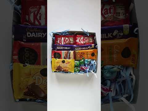 packing an chocolate gift for hansika 🍫🍫