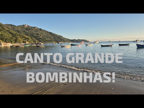 O FIM DE TARDE MAIS INCRÍVEL  DO MAR DE DENTRO  CANTO GRANDE BOMBINHAS.