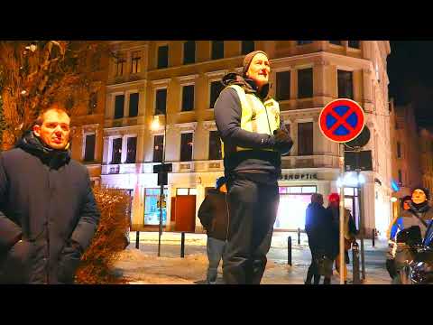 Eindrücke vom 251.Montagsspaziergang in Görlitz am 17.02.2025