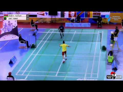 Throwback to All Africa Men's Individual Event 2020 - K. Teeluck (MRI) vs A. Hamek (ALG)