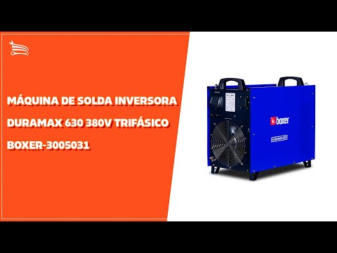 Máquina de Solda Inversora Duramax 630 380V Trifásico - Video