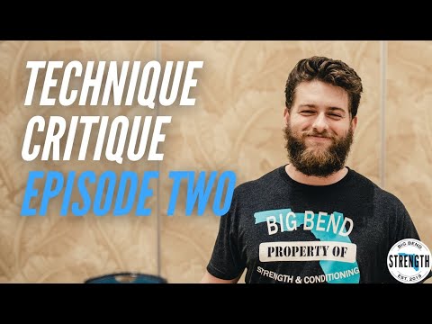 Technique Critique | Ethan 98kg Slow Clean and Jerk