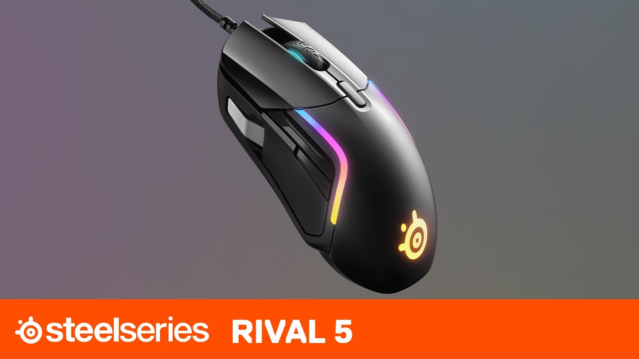 Ігрова миша SteelSeries Rival 5 (62551) video preview