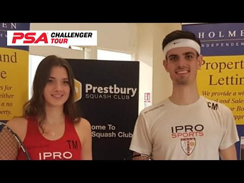 Curtis Malik wins his first PSA Challenger Tour Title!