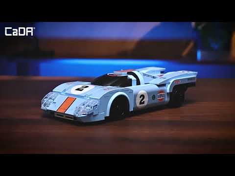 Vidéo CaDA Véhicules 1:20 C51076W : Azure Storm