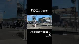 「ウニ」/ 雨衣 〜大阪関西万博編〜 #shorts #vocaloid