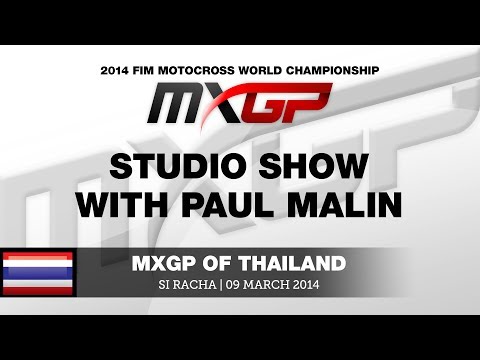MXGP of Thailand 2014 Studio Show ft Febvre & Guarneri - Motocross