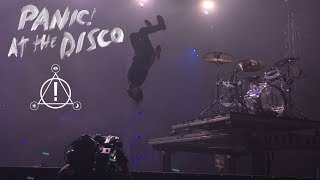 Panic! At The Disco - Miss Jackson (Brendon Urie Drum Solo/Backflip) Live Pittsburgh, PA 7/18/2018
