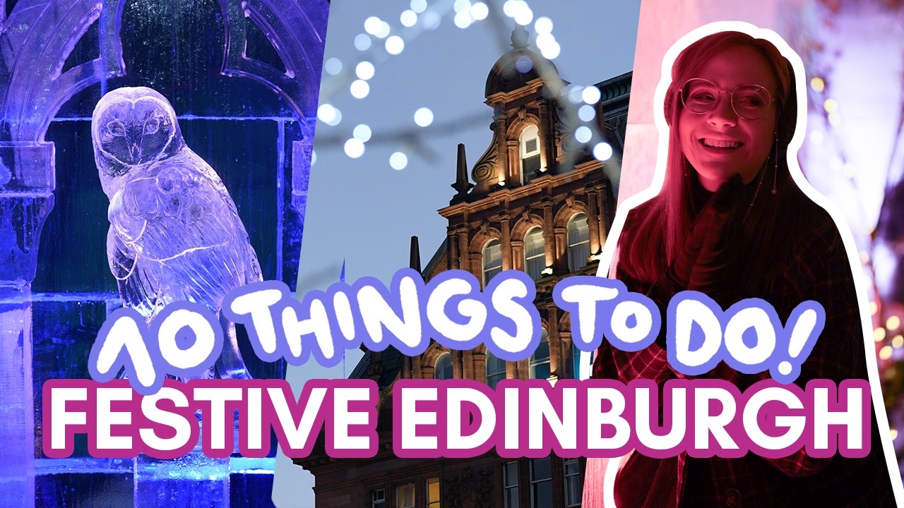 10 THINGS to do in Edinburgh this Christmas - outside the Xmas Markets!