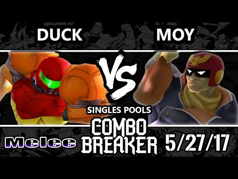 Combo Breaker 2017 Smash Melee - P1 | Duck (Samus) vs Marriot | Moy (Captain Falcon) - SSBM