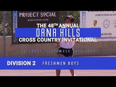 2022 XC - Dana Hills Invite 15 (Boys, D2 Freshmen, Finish Only)