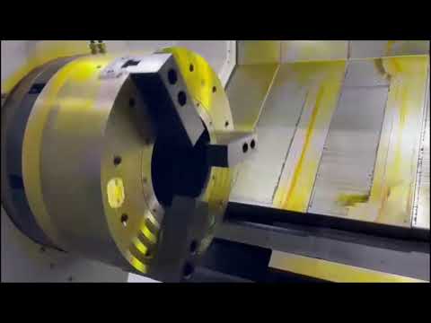 Токарный обрабатывающий центр с револьверной головкой HYUNDAI WIA L800A - Видео c Youtube №1