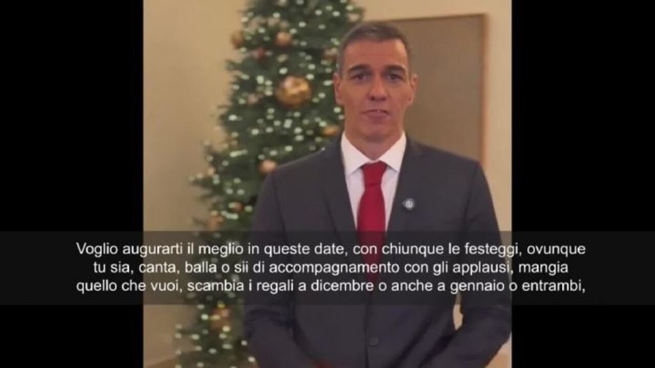 Auguri "inclusivi" del premier spagnolo Sanchez: Buone feste, ovunque e con chiunque voi siate
