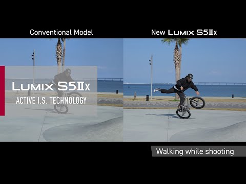 LUMIX S5IIX | Active I.S. Technology