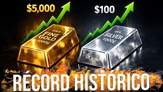 ¿Por qué se están disparando los precios del oro y de la plata?