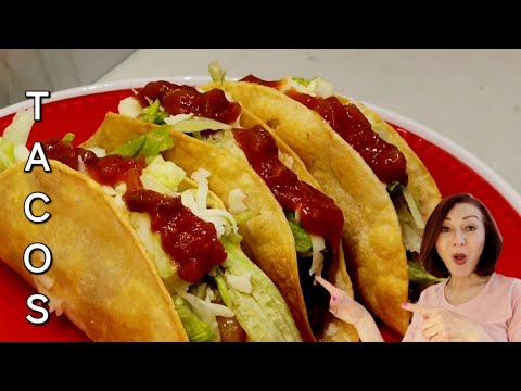 EASY Chicken Taco Recipe! How to Make Chicken Tacos