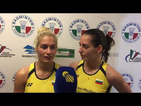 Gabriela and Stefani Stoeva: we fight for every shuttle