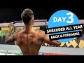 Complete BACK and FOREARMS Workout to look SHREDDED! Day-3 (Hindi / Punjabi)