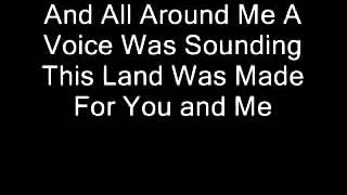 Unknown This Land Is Your Land Lyrics