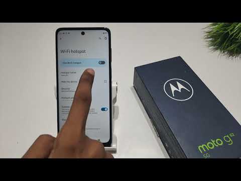 How to show hotspot qr code in moto g52 | Moto g62 me hotspot qr code kaise show kare