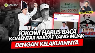 Download lagu Alifurrahman: JOKOWI MUST READ THE COMMENTS OF PEOPLE WHO ARE DISGUSTED WITH HIS BEHAVIOR mp3