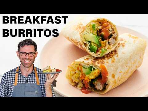 Easy Breakfast Burritos Recipe
