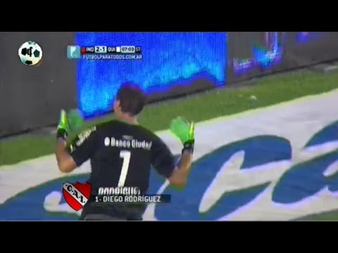 Gol Diego Rodríguez - Independiente 2 Vs Quilmes 1 - Primera División 2014