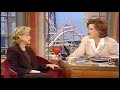 Bette Midler Interview On The Rosie O Donnell Show 1997