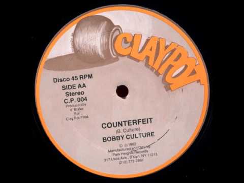 Bobby Culture - Counterfeit + Dub - 12" Claypot 1982 - KILLER RUB-A-DUB 80'S DANCEHALL