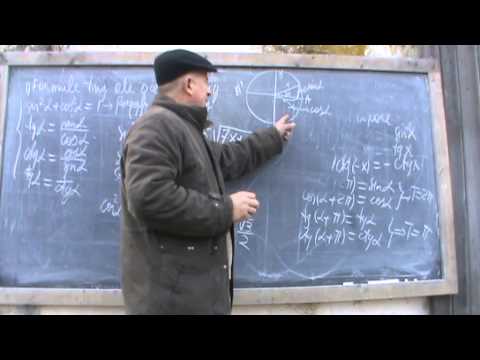 11. Bazele Matematicii: Lectia 28 - Trigonometrie (Clasele 9-12)  11/12