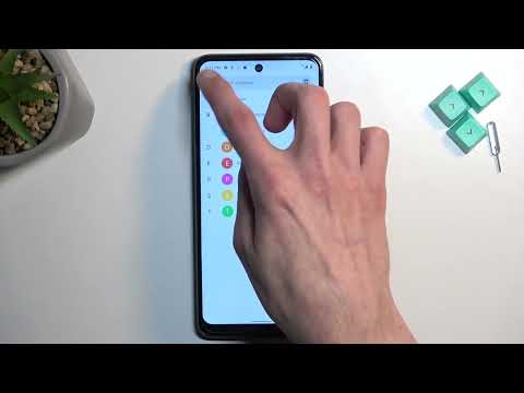How to Copy Contacts from SIM Card to the Device on a MOTOROLA Moto E32s