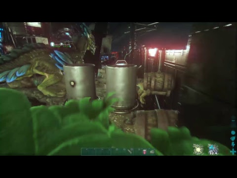 Ark gas bag raid gas bag soaking gameplay