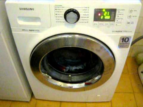 New Samsung eco bubble digital inverter washing machine 8 kg review