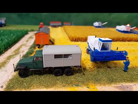 H0 1/87 " DDR Getreideernte "
