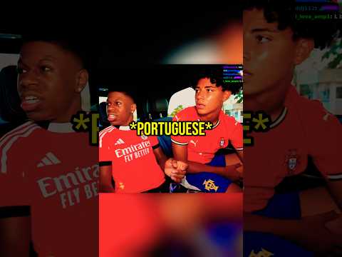 Rakai Was Lost After Cristiano Ronaldo Jr. & Tota Started Speaking Portuguese! 💀😭