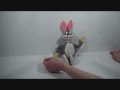 1971 Mattel Warner Brothers Talking Pull String Bugs Bunny 12 Plush Toy