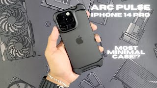 Arc Pulse Case Review & Unboxing - Extremely Minimal Case!! - iPhone 14 Pro Space Black