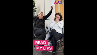 "Mon... Itor... MOZZARELLA!? 🧀" | Daisy vs Michelle | Read My Lips Challenge | AAG IT