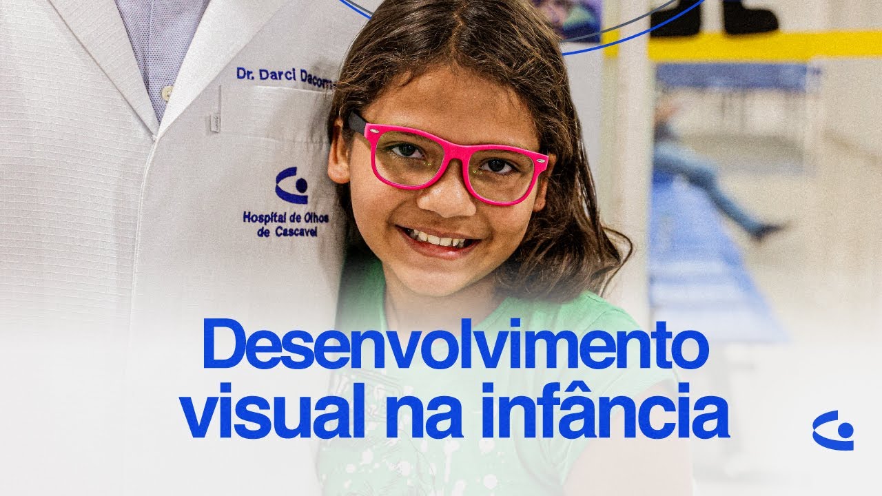 Como é o desenvolvimento visual na infância