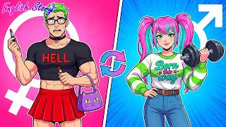I Woke Up in My Boyfriend's Body for 24 Hours! 😱💥 My Stories | English Story For Teen