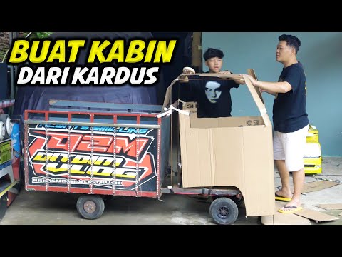 COBA PASANG KABIN DI SASIS DIMAS!! JADI TRUK CANTER ATAU GIGA YA BAGUSNYA??