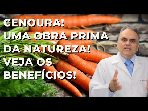 Cenoura! Veja os benefícios fantásticos desta hortaliça!