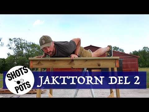 BYGGA JAKTTORN del 2 - Lubbe bygger vidare på världens coolaste jakttorn.