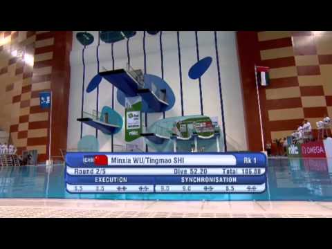 2015 World Series Dubai - Women's 3m Synchro Springboard Final