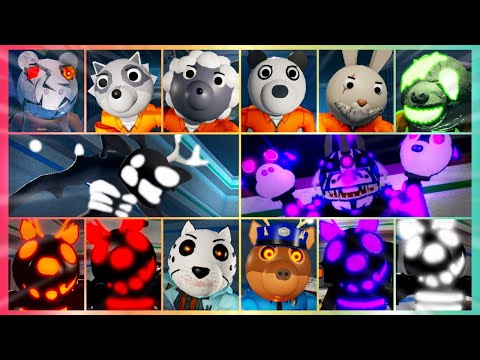 Piggy's Miserability ALL Chapter 2 - Traitor Among Us Jumpscares!?