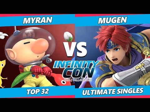 Infinity Con 2021 Top 32 - Myran (Olimar) Vs. Mugen (Roy) SSBU Ultimate Tournament
