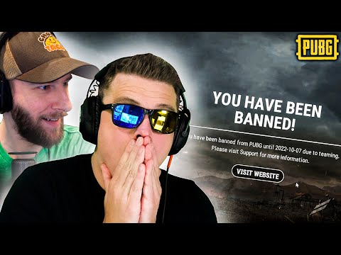 BANNED while playing with chocoTaco - PUBG