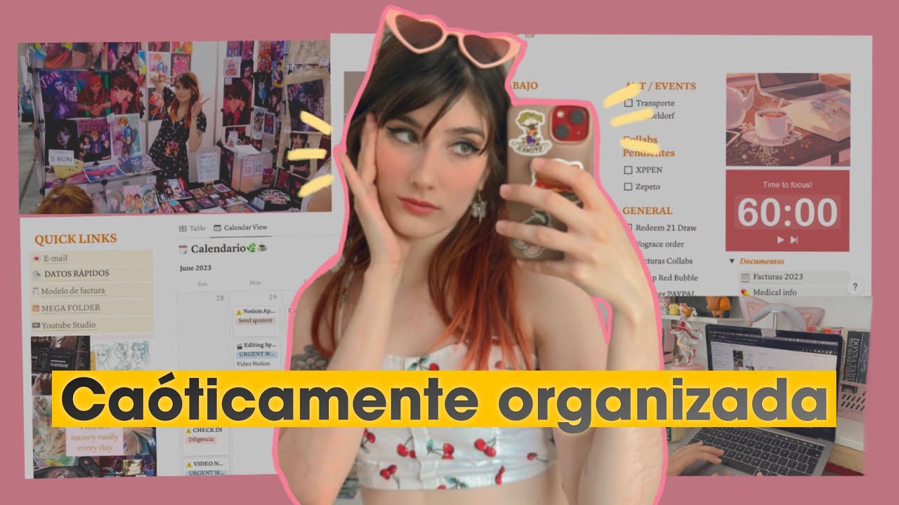Organizando mi caótica existencia✨ Notion TOUR 2023